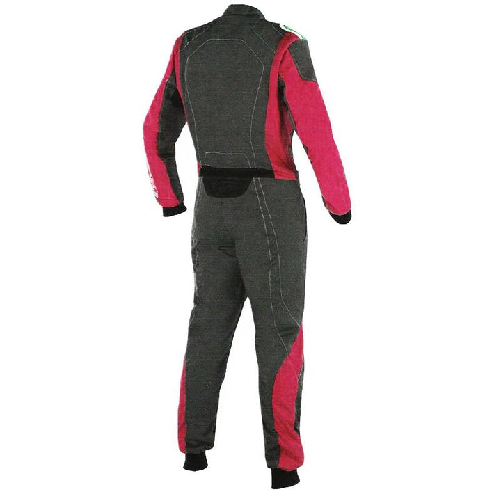 Black / Red Race Suit For Karting