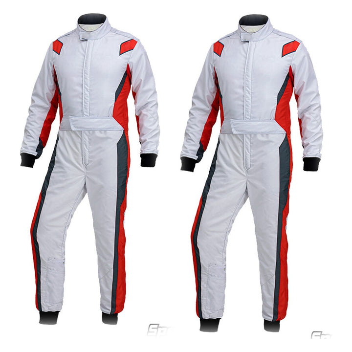 Racing Wear For Karting - White