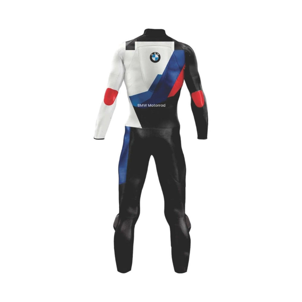 Alpino Ultra-BMW White Leather Motorbike Racing Suit