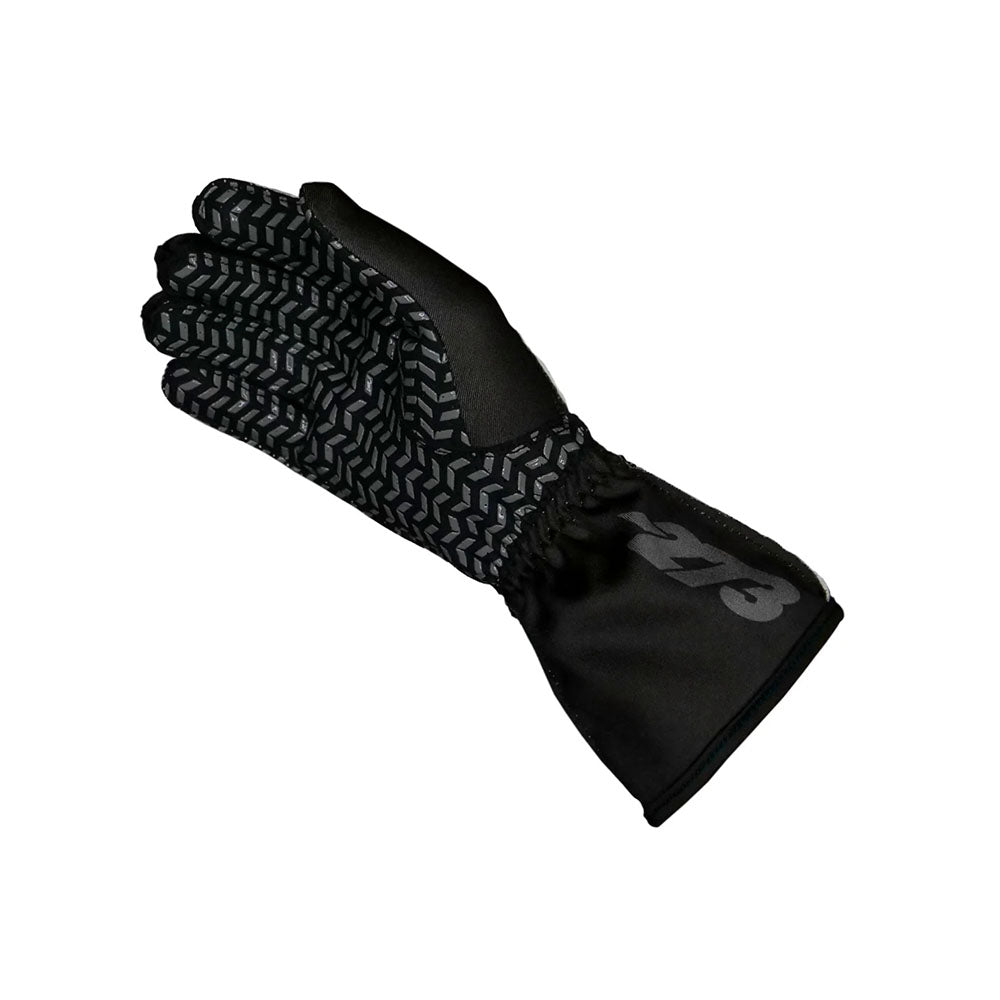 FLAME Black Cyan Fluo Green Yellow Gloves