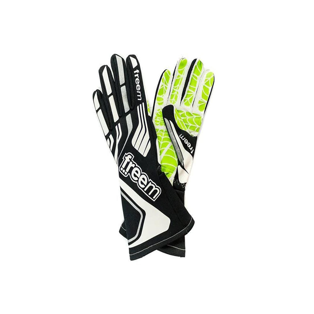 Freem Spider Touch 2 Black Racing Gloves