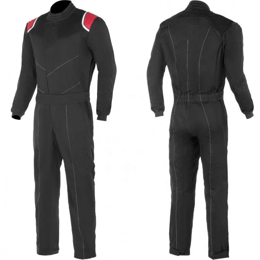 Black Karting Racing Gear