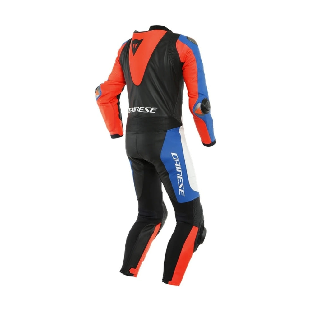 Laguna Seca 5 One-Piece Perforated Motorcycle Leather Racing Suit White