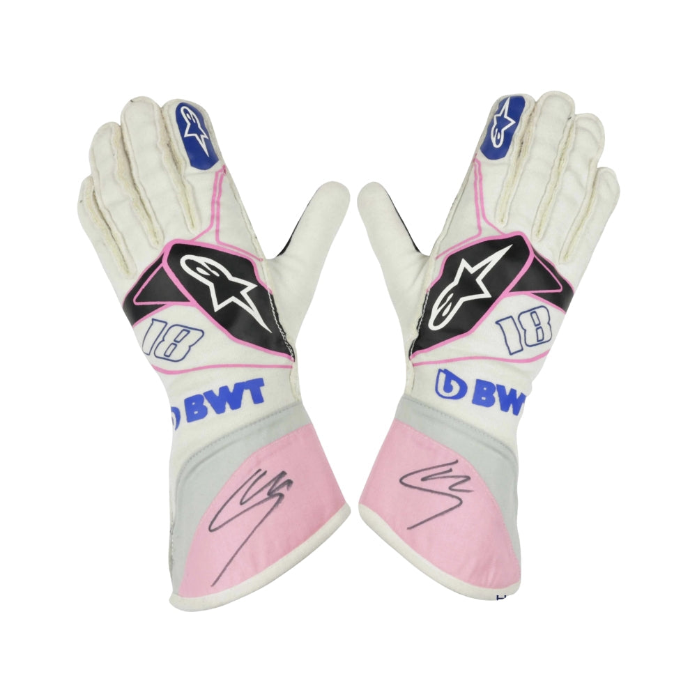 Lance Stroll 2019 F1 Racing Gloves