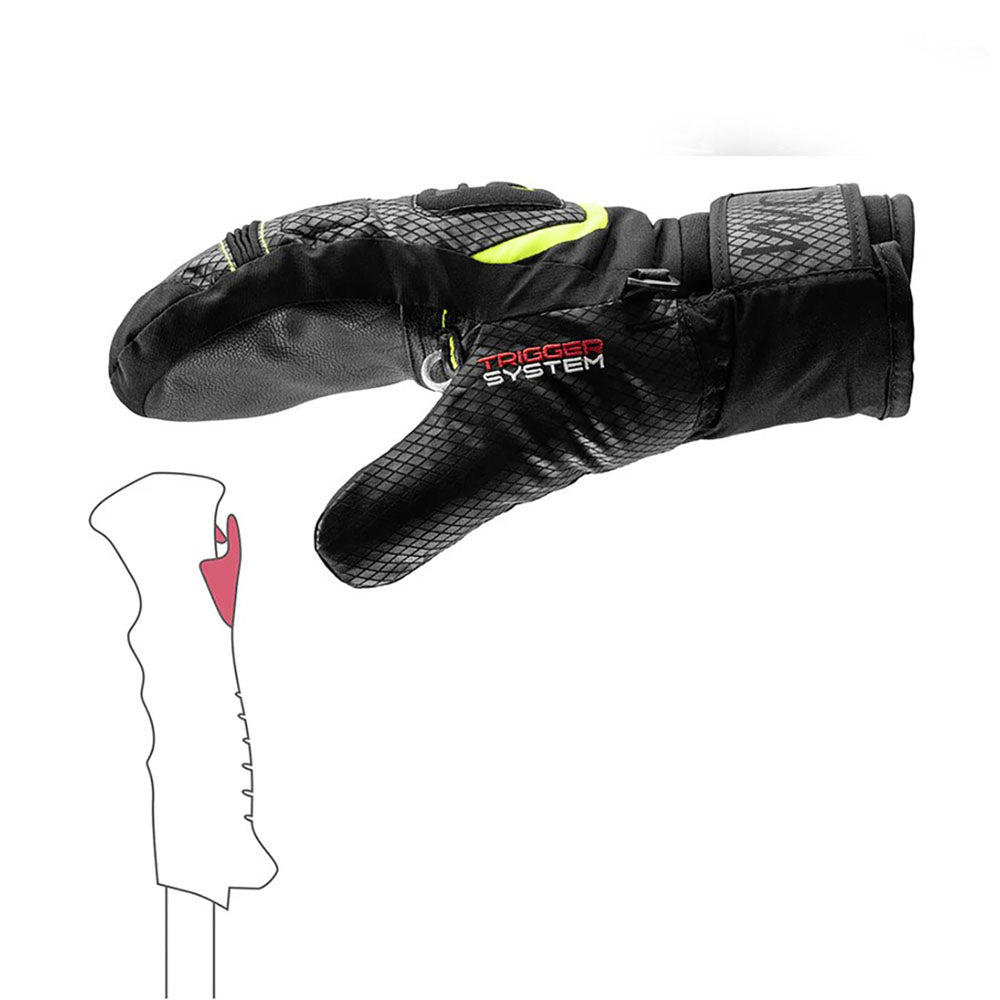 Leki JR WCR Team 3D Mitts Ski Gloves