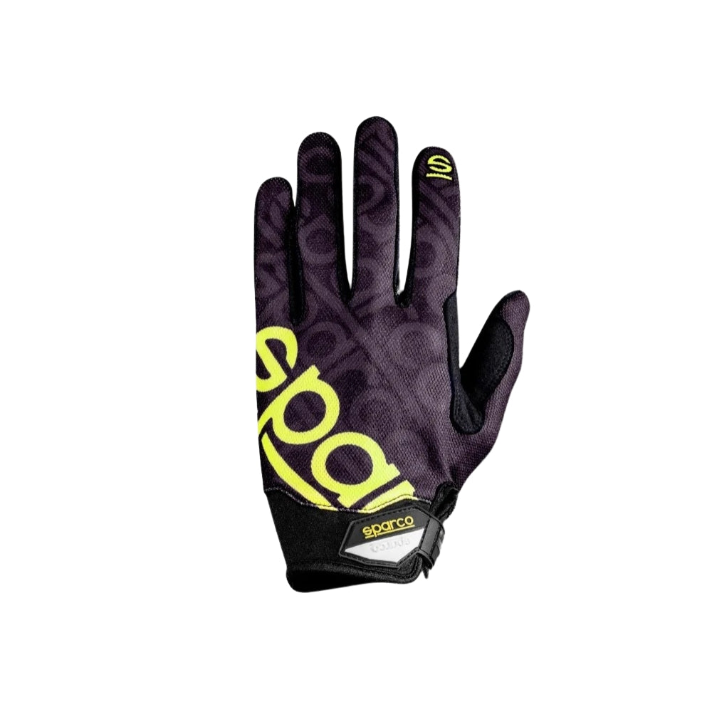 Sparco MECA-3 Black Mechanics Racing Gloves