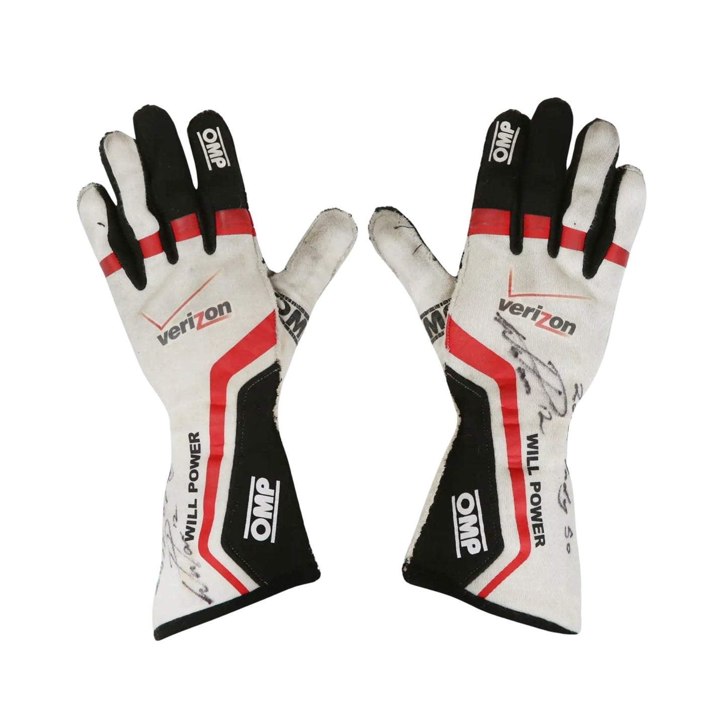 Will Power 2012 Indy 500 IndyCar F1 Racing Gloves