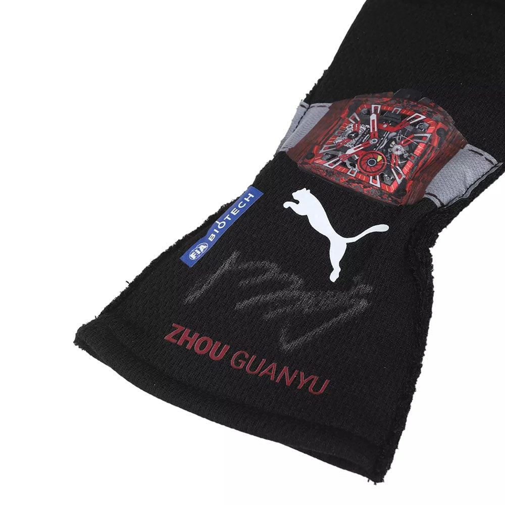 Zhou Guanyu 2022 Singapore GP F1 Racing Gloves