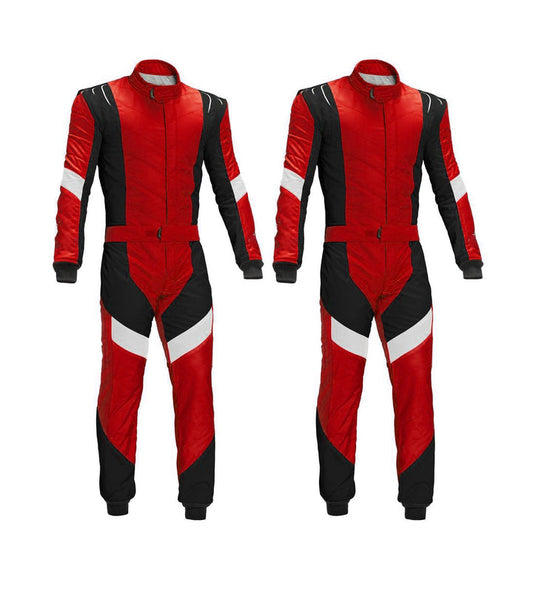 Red Go Kart Racing Suit