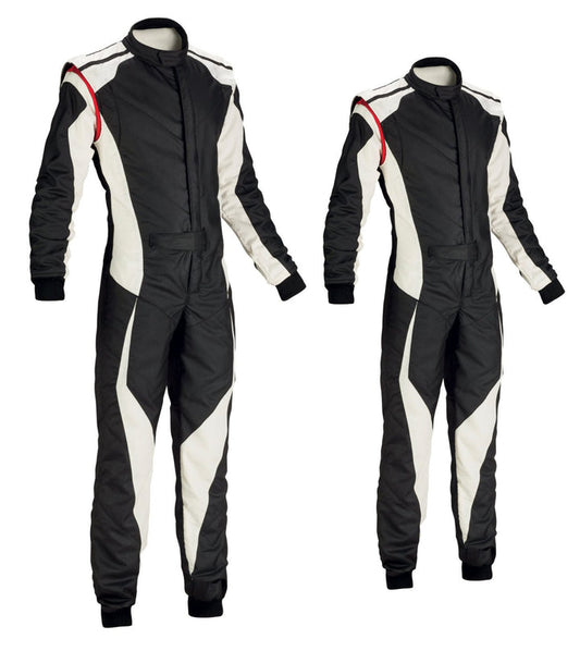 Go Kart Racing Suit Black