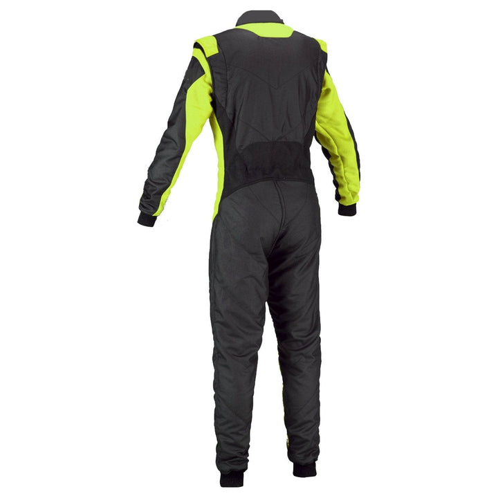 Go-Kart Race Cordura One Piece suit - Black / Green