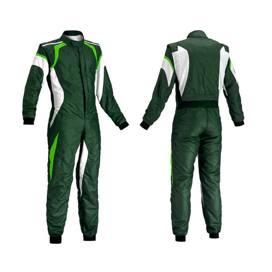 Go Kart Racing Suit Green