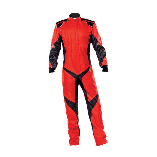 Plain Red Go Kart Racing Outfit