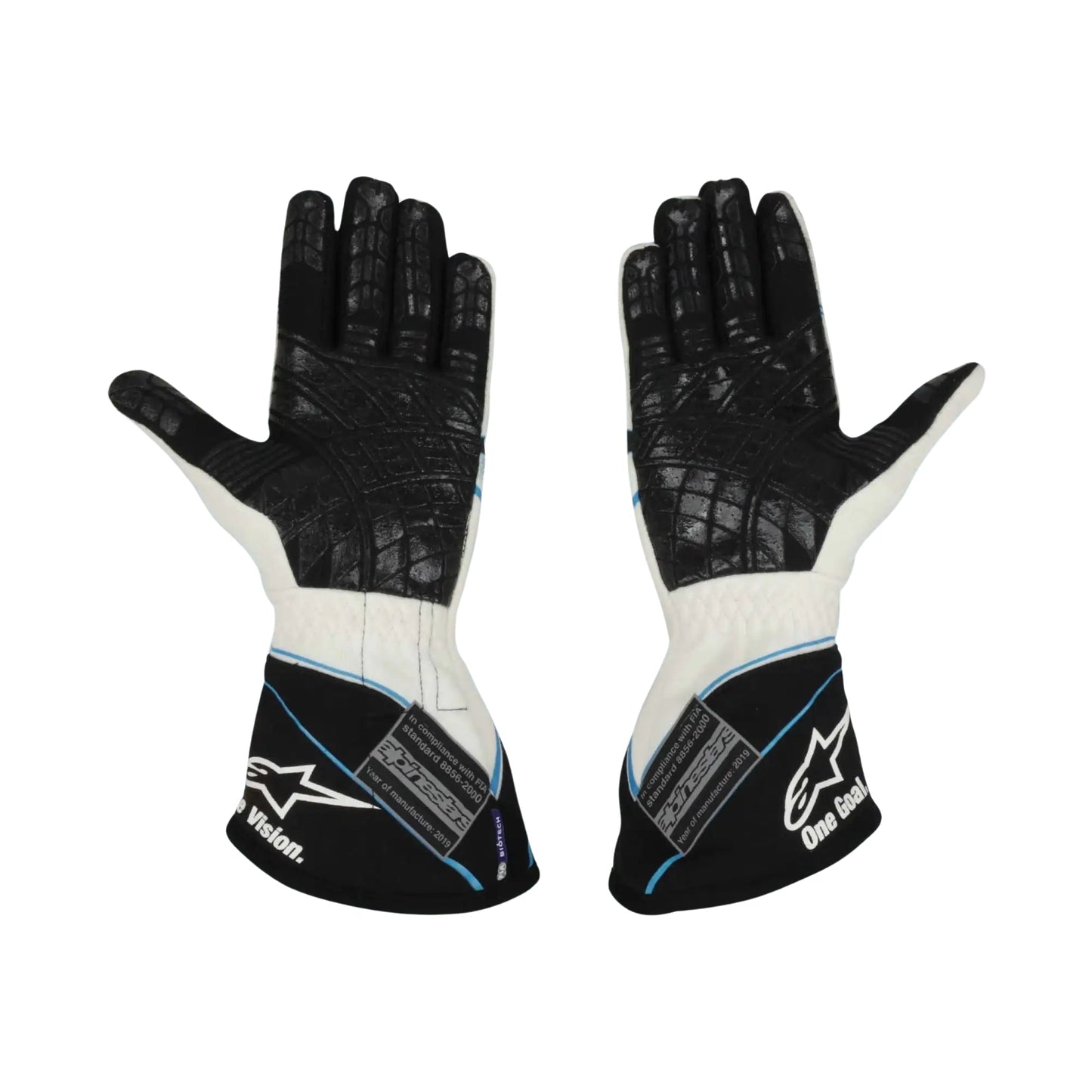 George Russell 2019 Monaco GP F1 Racing Gloves