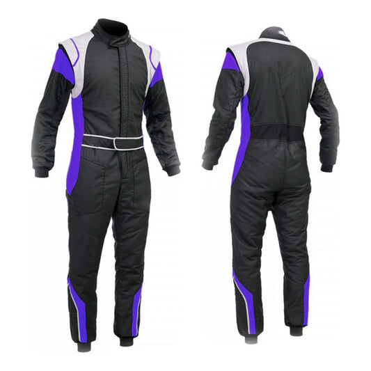 Go Kart Blue & Black Racing Costume