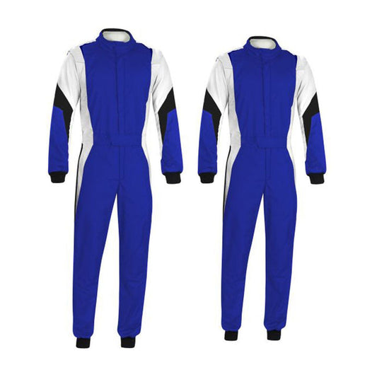 Blue / White Go-Kart Race Outfit