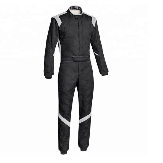 Go-Kart Car Driver Race Costume - Black