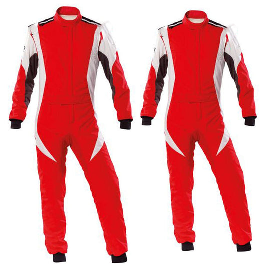 Go-Kart Race Cordura Red One Piece suit