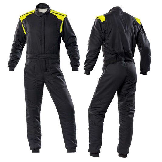 Black Go-Kart Car Driver Race Costume