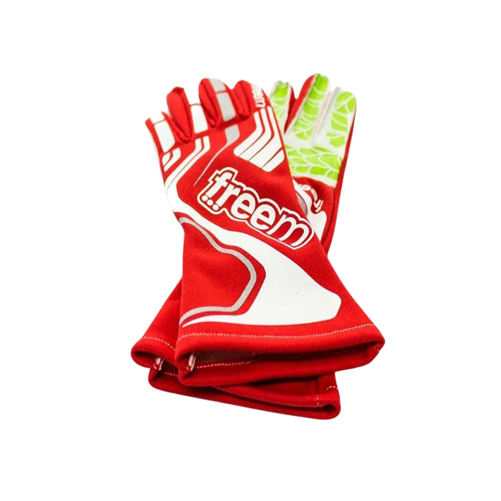 Freem Spider Touch 2 Red Racing Gloves