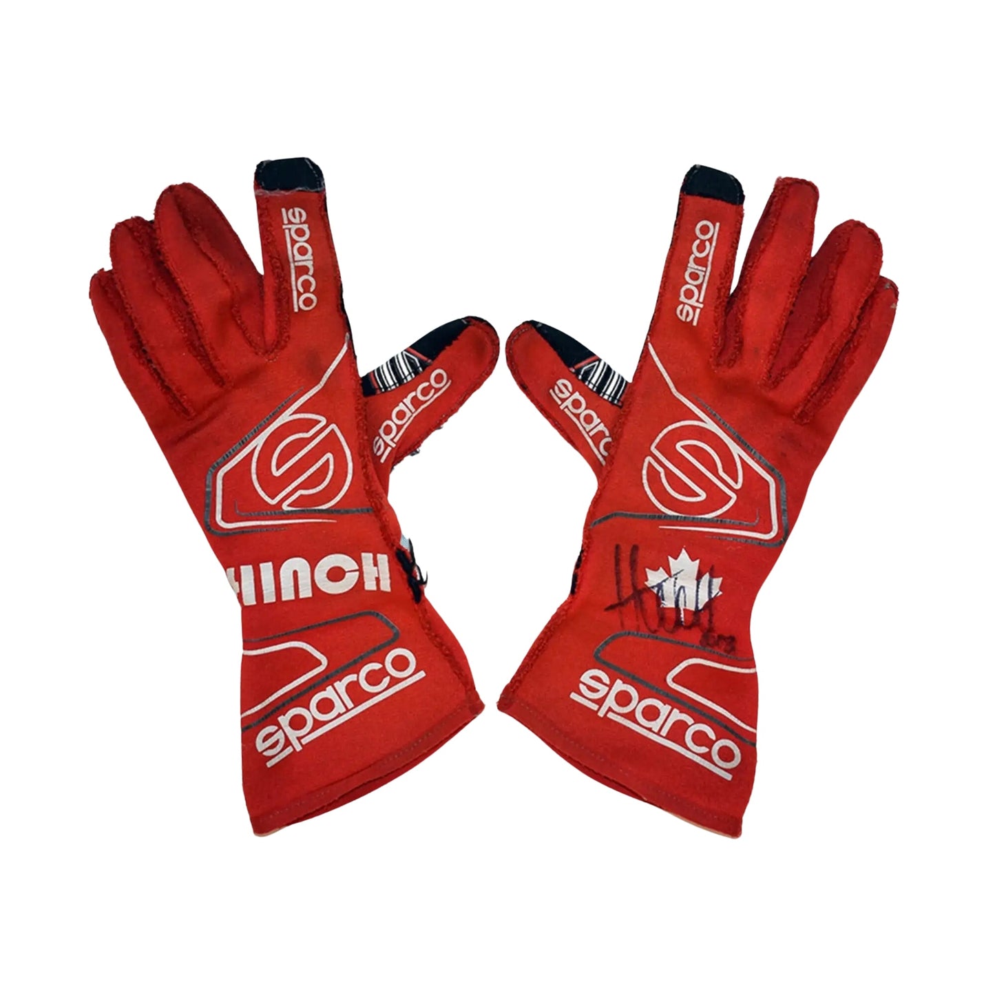 James Hinchcliffe 2018 IndyCar F1 Racing Gloves