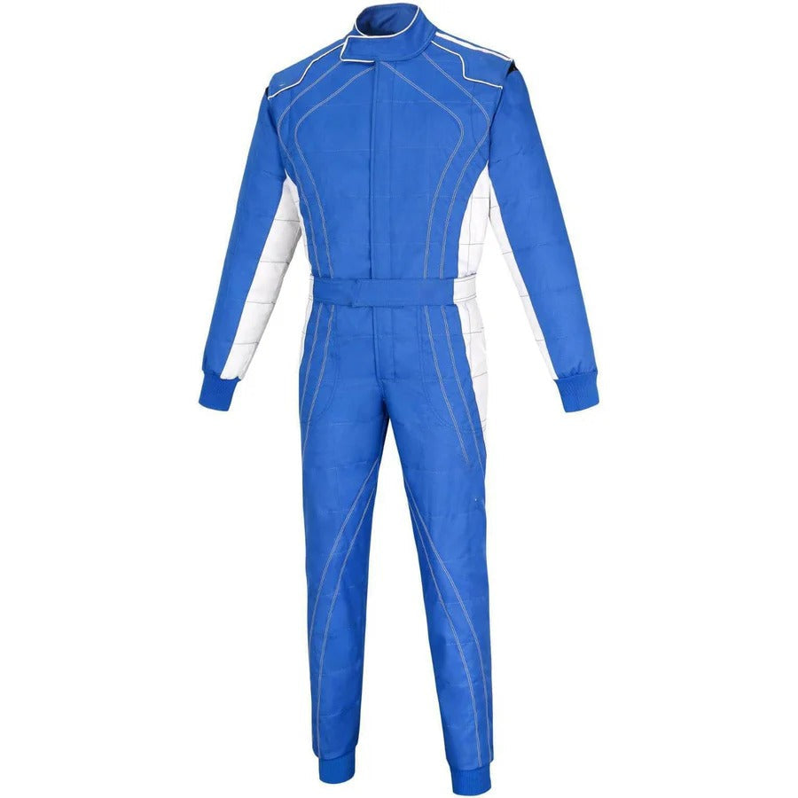 Go Kart Racing Suit Men Blue