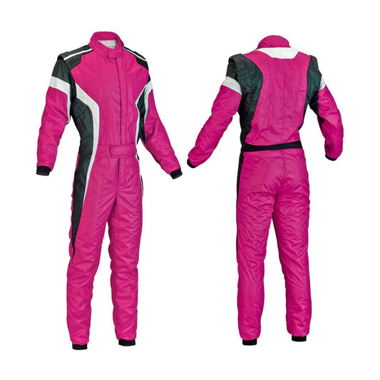Pink Karting Race Outfit