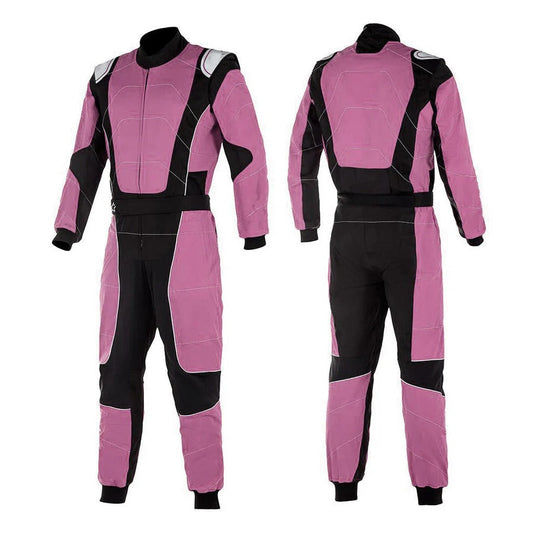 Go Kart Racing Suit Pink