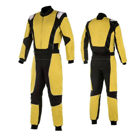 Yellow Go-Kart Car Race Gear