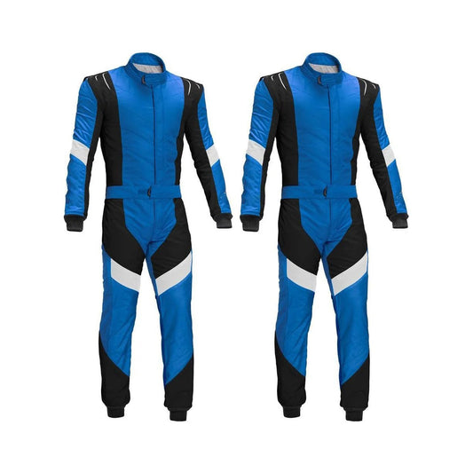 Blue Go-Kart Racing Cordura One Piece suit