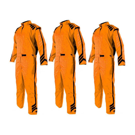 Orange Racing Suit for Go Karting