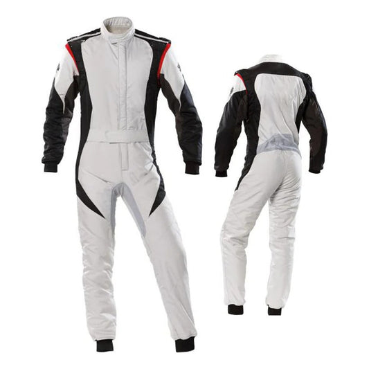 Go Kart Racing Suit White