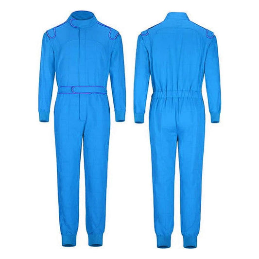 Go Kart Blue Racing Suit