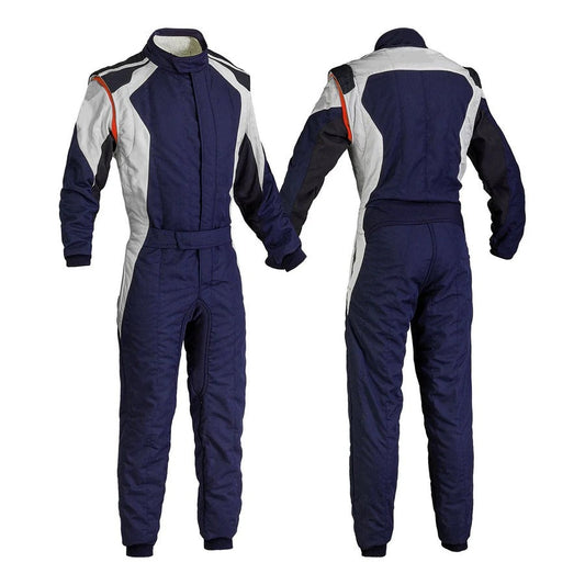 Go-Kart Driver Racing Gear - Navy / White