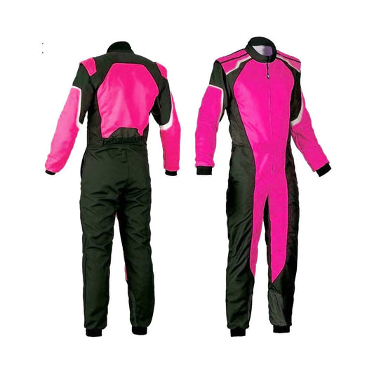 Black / Pink Go-Kart Racing Outfit