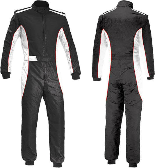 Go Kart Black Race Suit