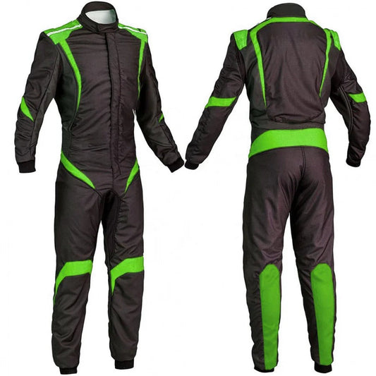 Custom Black Go Kart Racing Outfit