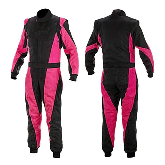 Black & Pink Custom Go Kart Racing Outfit