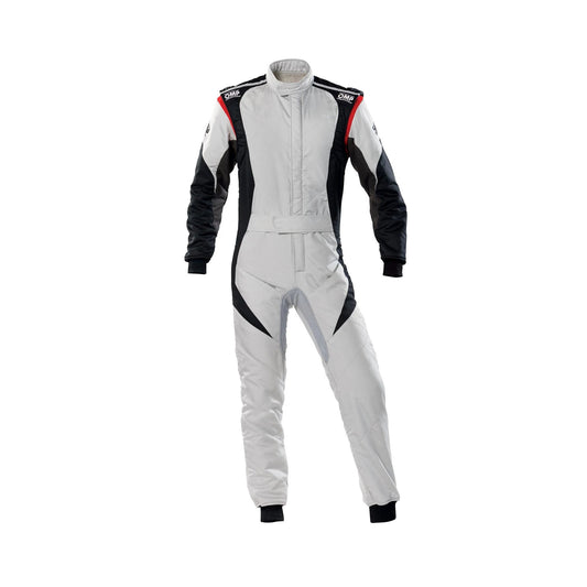 Gray OMP Tecnica Evo Race Suit