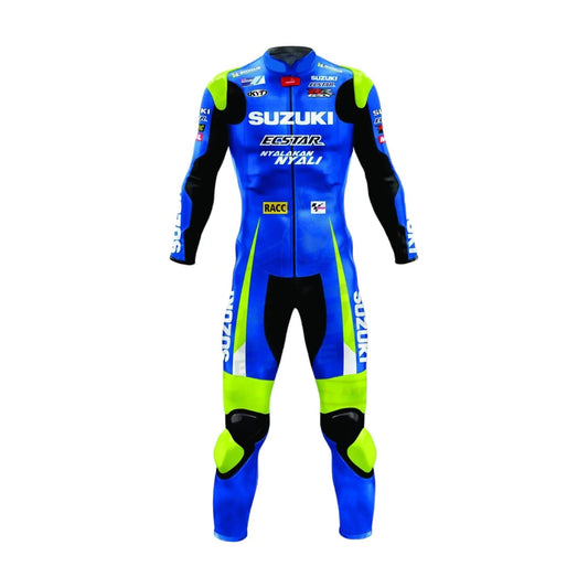 Suzuki Aleix Espargaro 2016 GSXR Leather Motorcycle Riding Suit