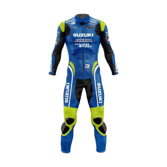 Suzuki Alex Rins 2018 Motorcycle Race Leather Suit