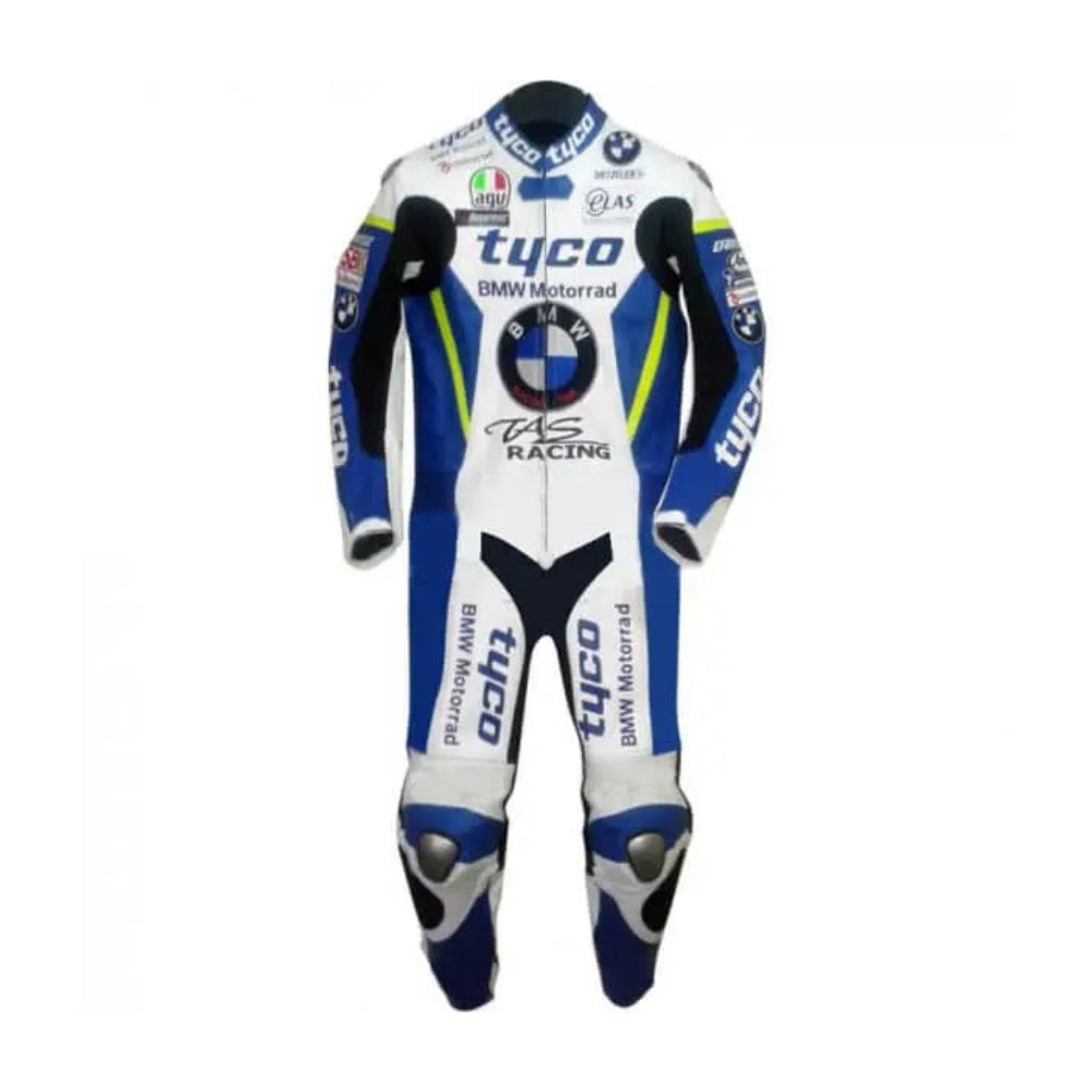 BMW Motorrad Tyco Racing Team Motorcycle Leather Suit