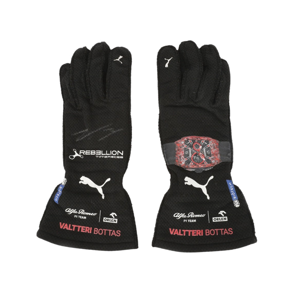 Valtteri Bottas 2022 British GP F1 Racing Gloves