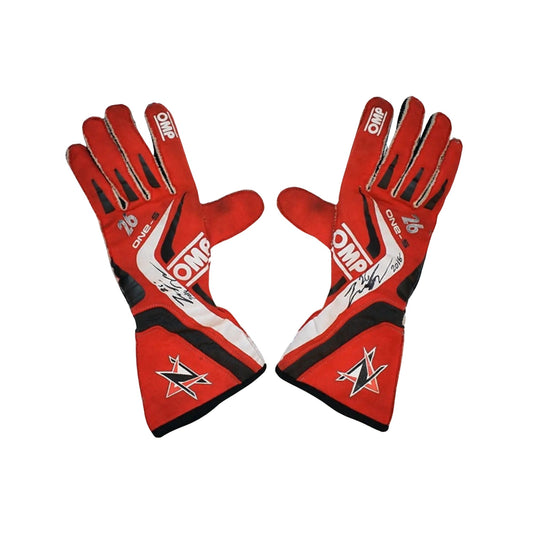 Zach Veach 2018 Racing Gloves
