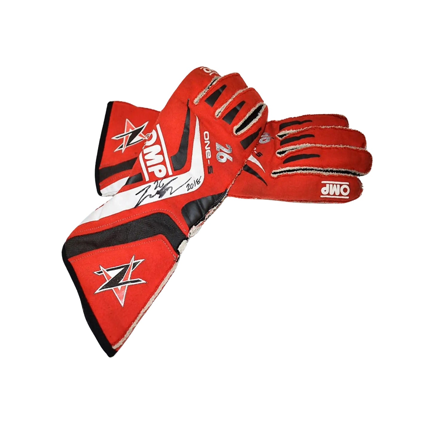 Zach Veach 2018 Racing Gloves
