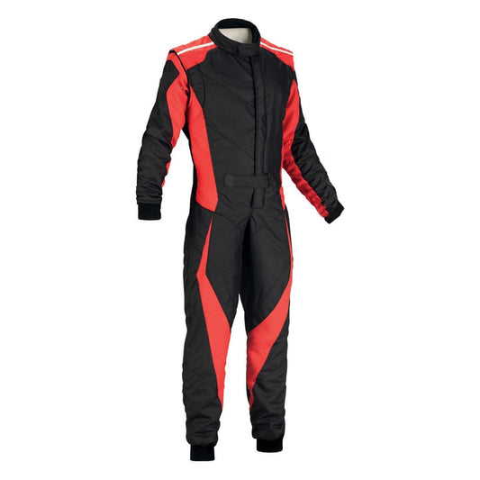 Black / Orange Go-Kart Driver Race Wear