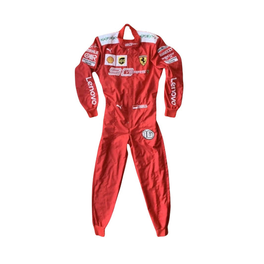 2019 Charles Leclerc Scuderia 90 years f1 Race Suit
