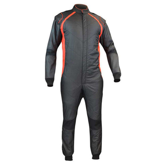 Plain Black Go Kart Racing Outfit