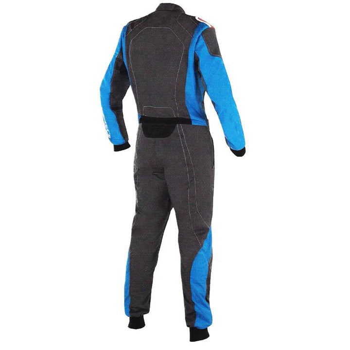 Black / Blue Kart Racing Cordura One Piece suit